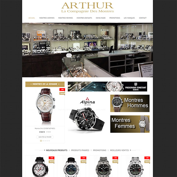 Arthur la compagnie des montres Outlet